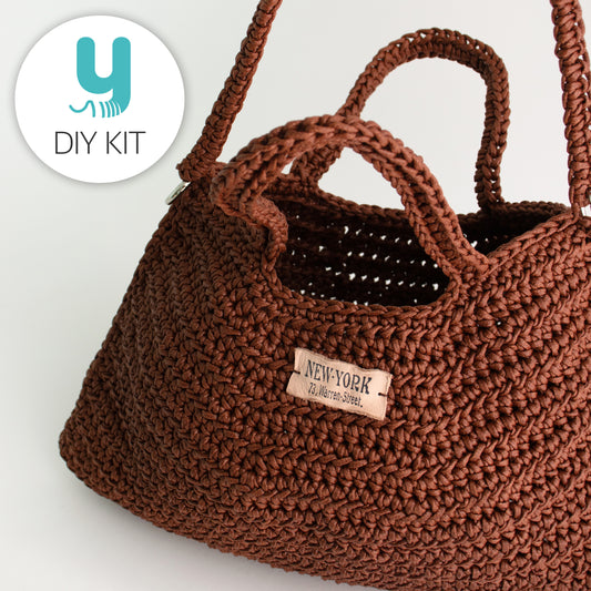 DIY Package | Plain Leather Two-way Bag