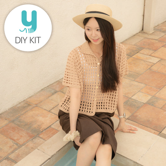 DIY パッケージ | シャブリチェック ネットポケットバッグ