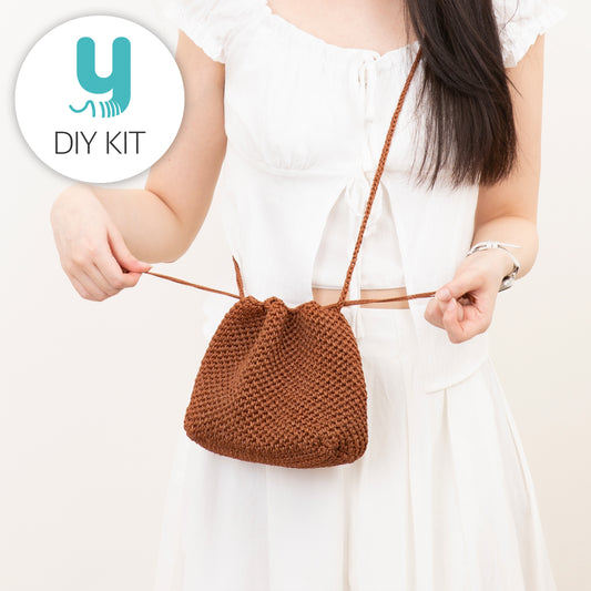DIY Package | Slim Leather Dumpling Pouch