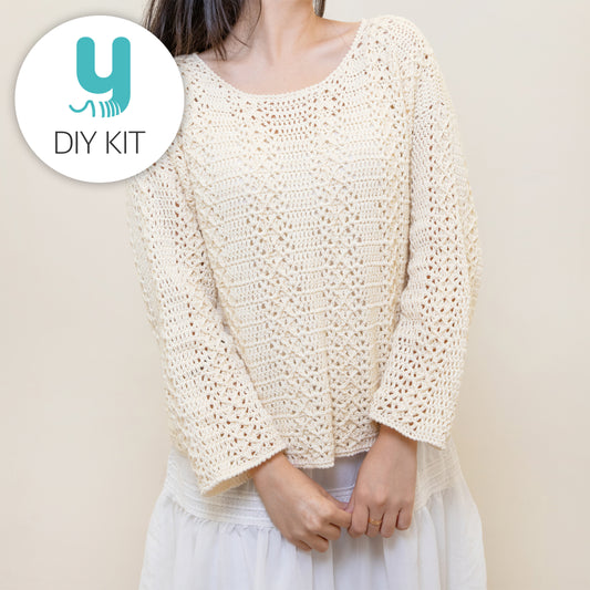 DIY Package | Cotton Cream Mori Sweater