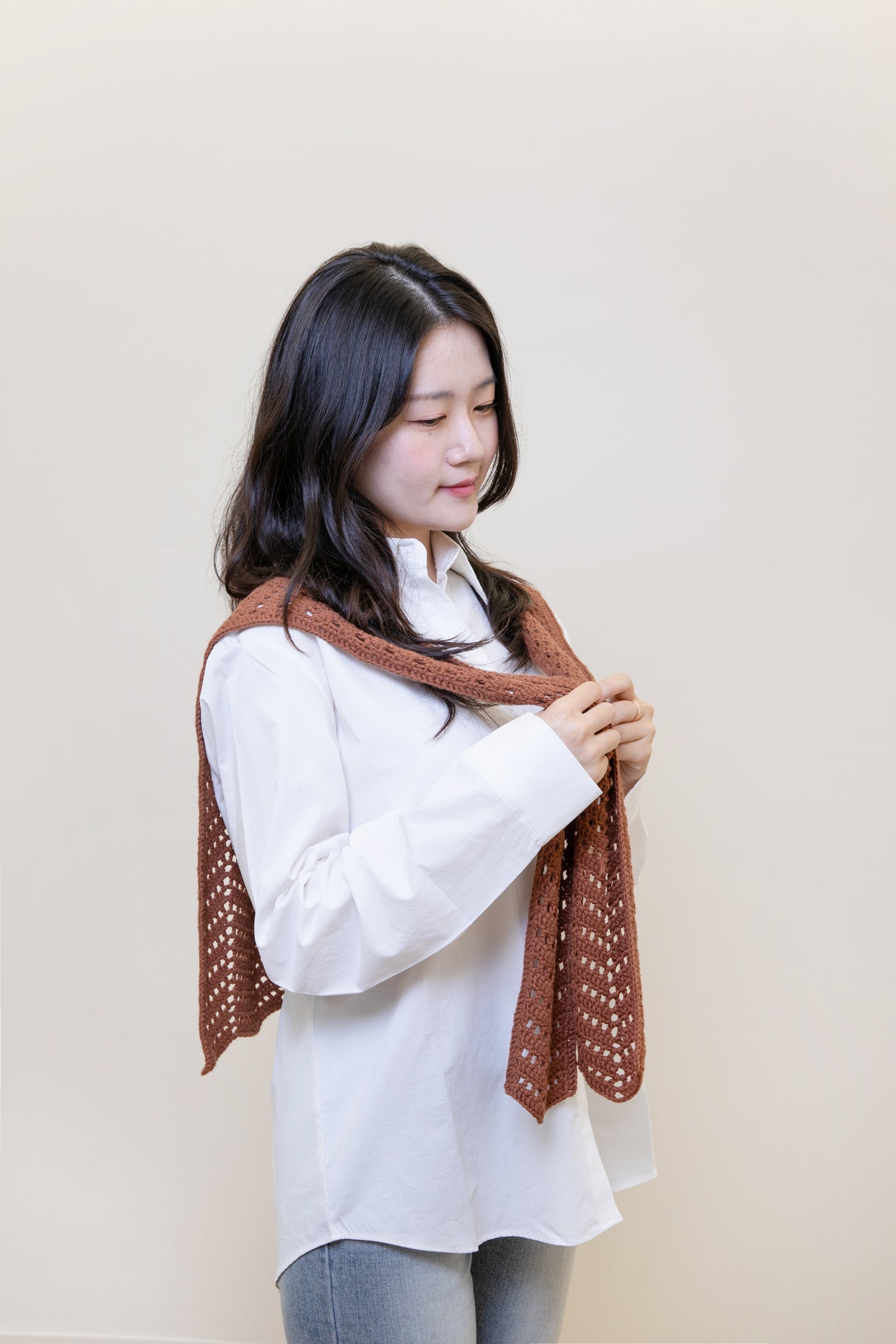 オータムショール編み図 - JAPANESE ver.