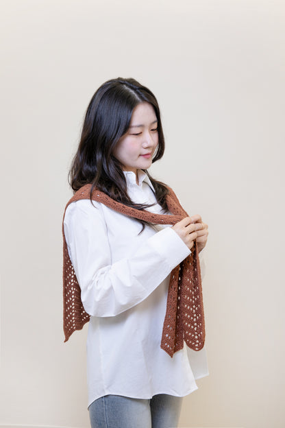 オータムショール編み図 - JAPANESE ver.