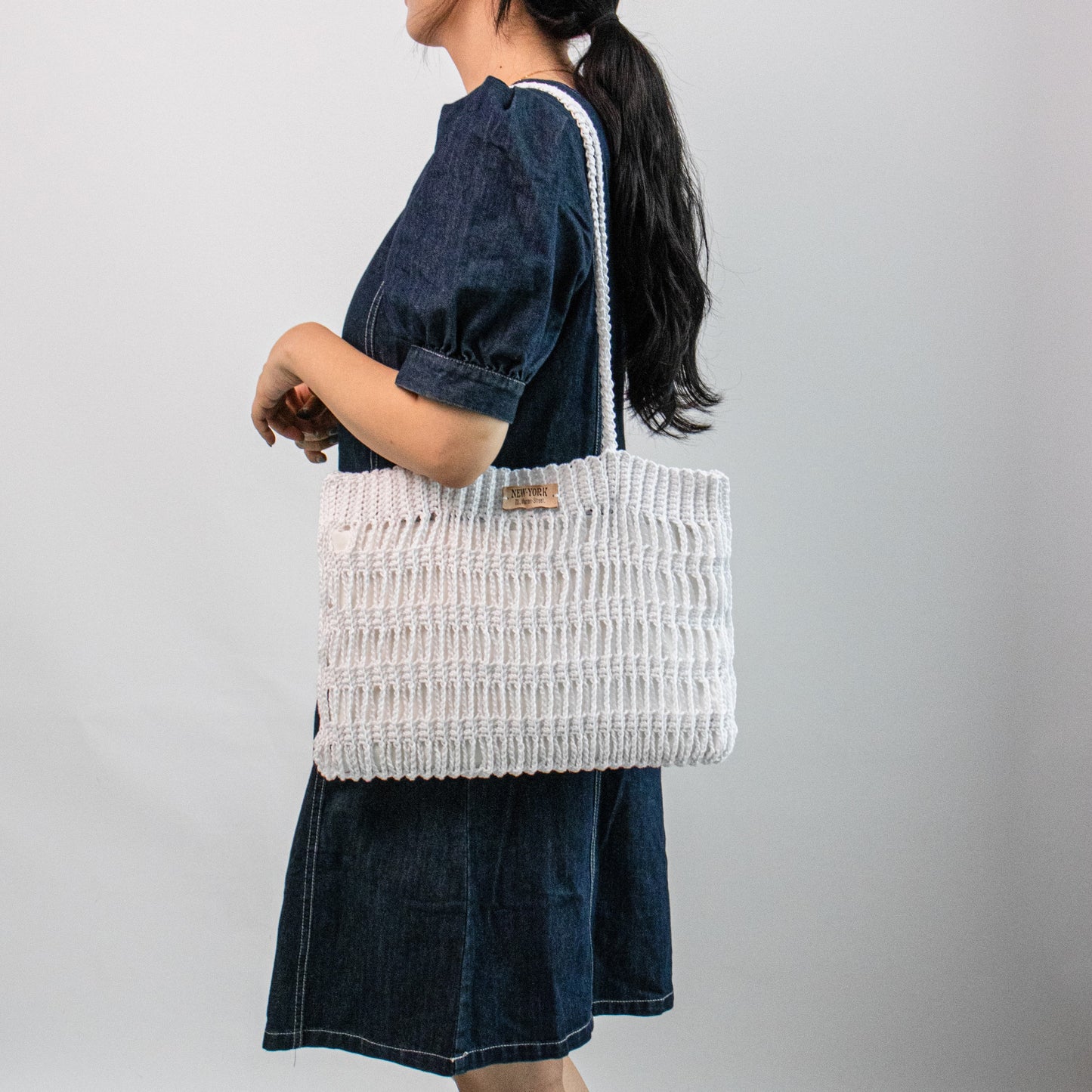 Lire Square Net Bag | Pattern ONLY
