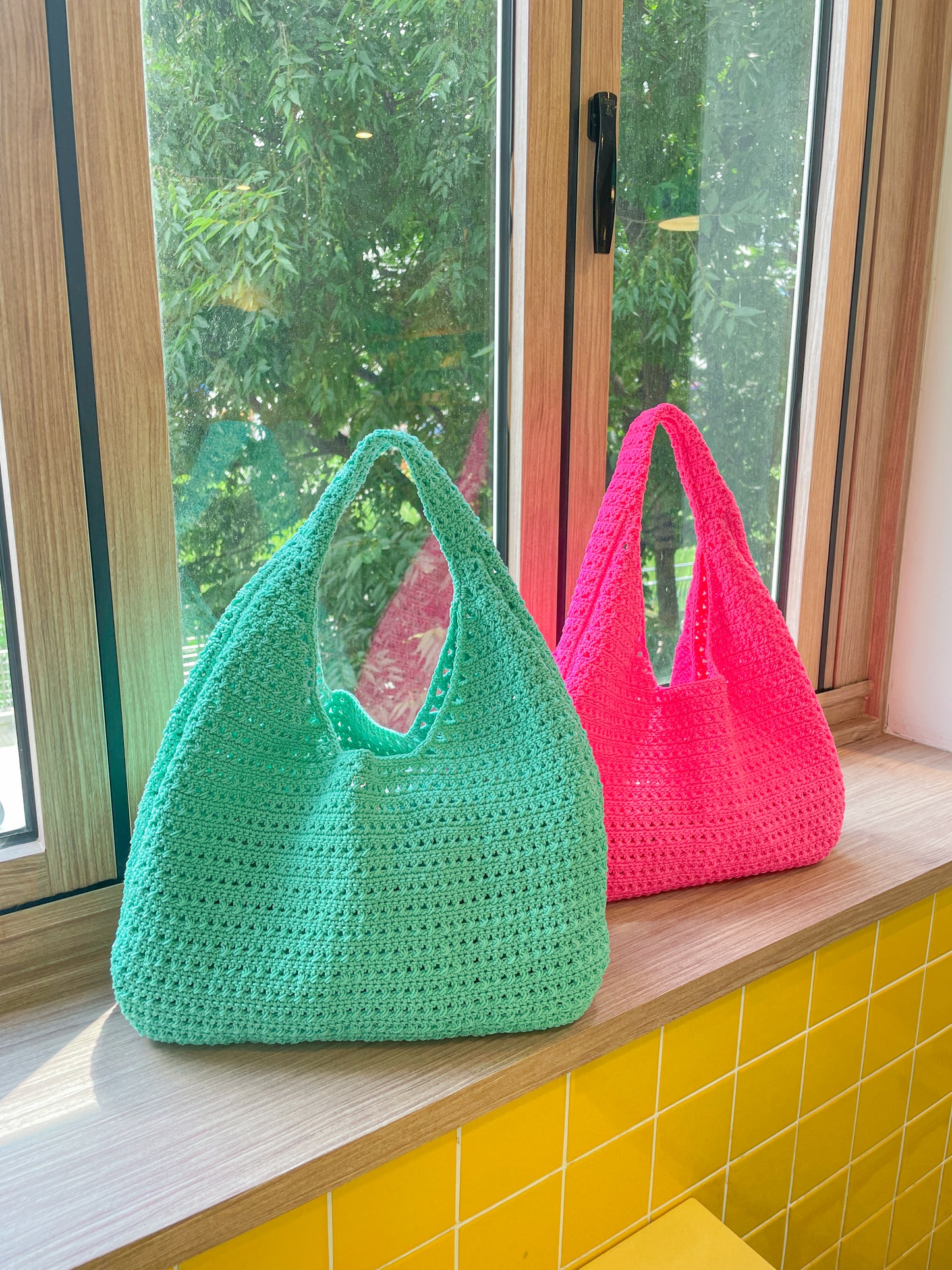 DIY パッケージ | シャブリチェック ネットポケットバッグ