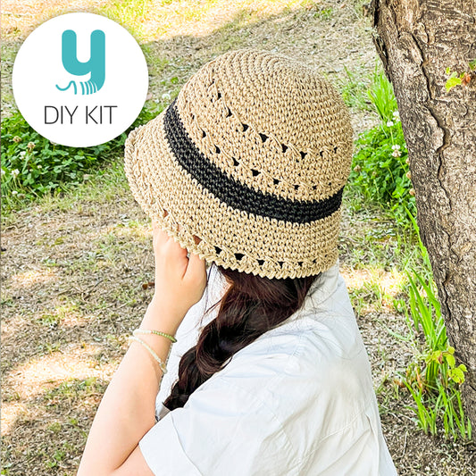 DIY Package | Sandy Natural Bucket Hat