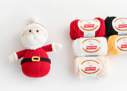 DIY Package | Happy Cotton Santa