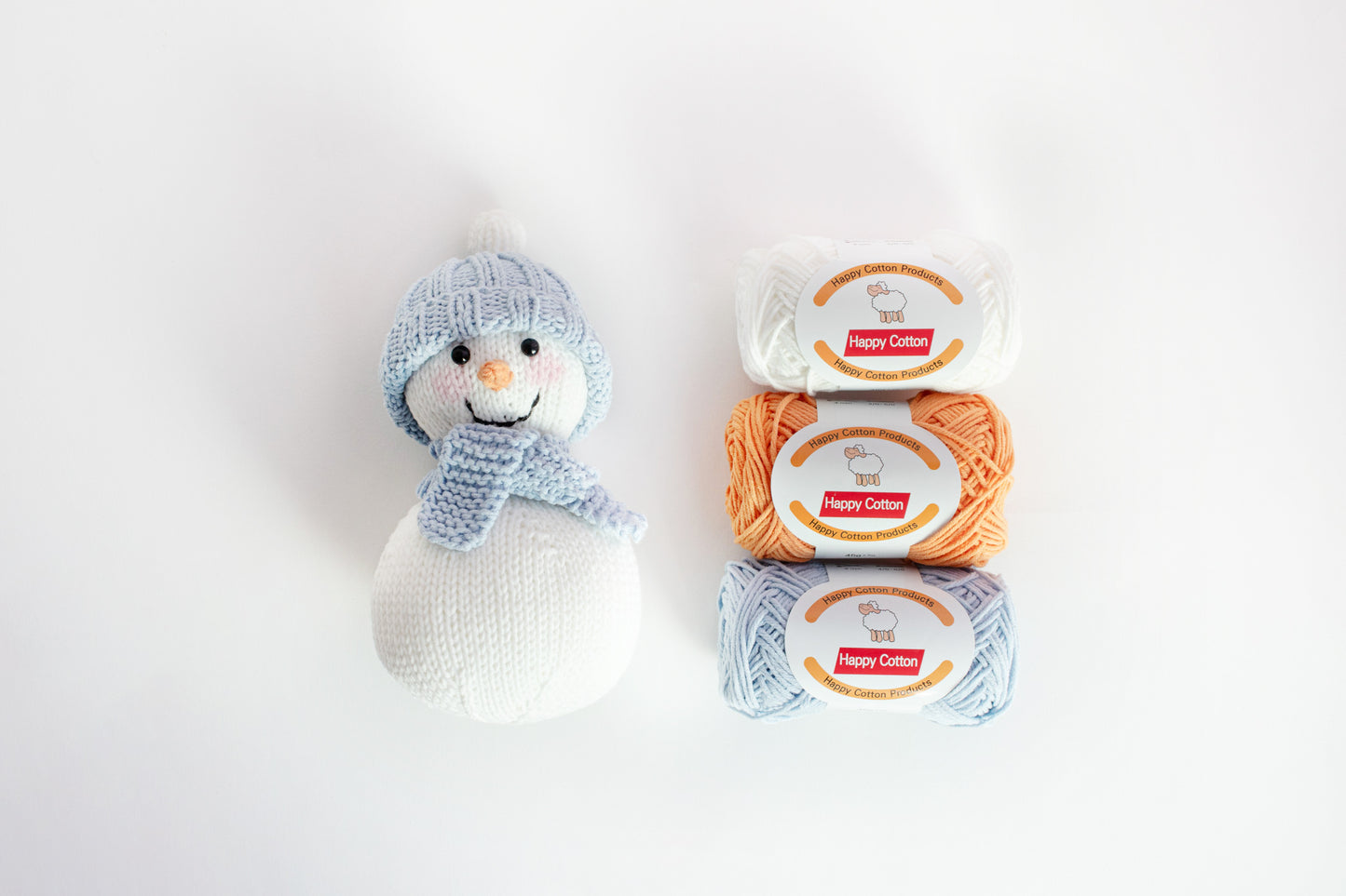 DIY Package | Happy Cotton Snowman