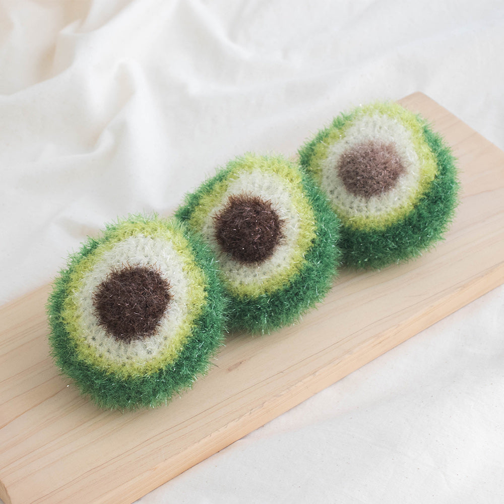 Avocado Crochet Scrubber | Pattern ONLY