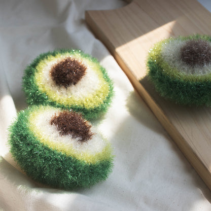 Avocado Crochet Scrubber | Pattern ONLY