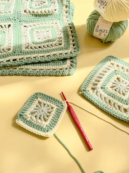 ソムブランフォレストブランケット編み図 - JAPANESE ver.