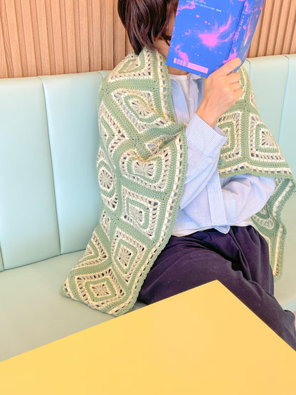 ソムブランフォレストブランケット編み図 - JAPANESE ver.