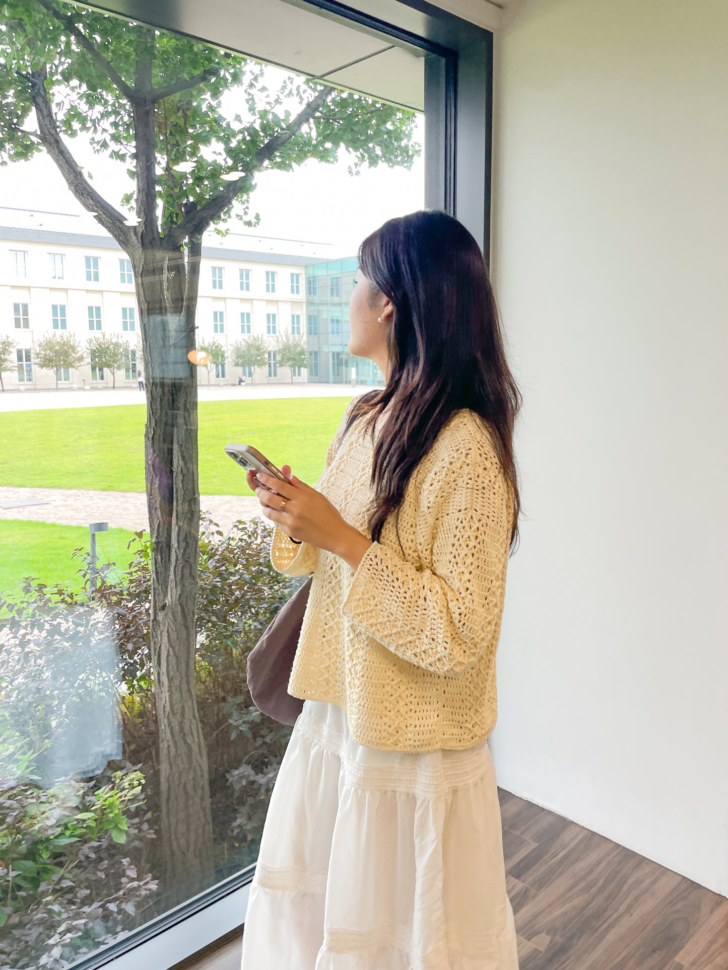 Cotton Cream Mori Sweater | Pattern ONLY