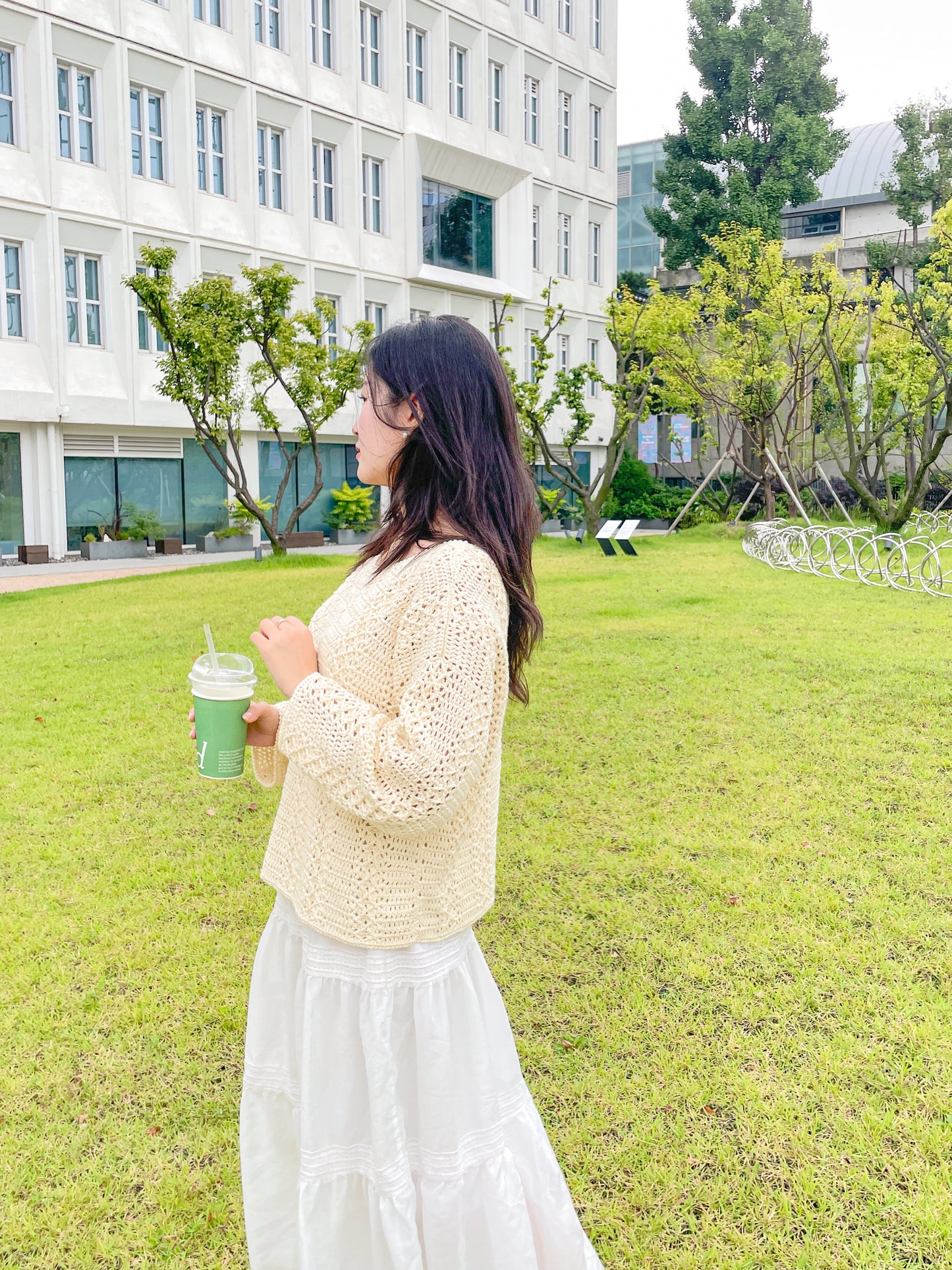 Cotton Cream Mori Sweater | Pattern ONLY