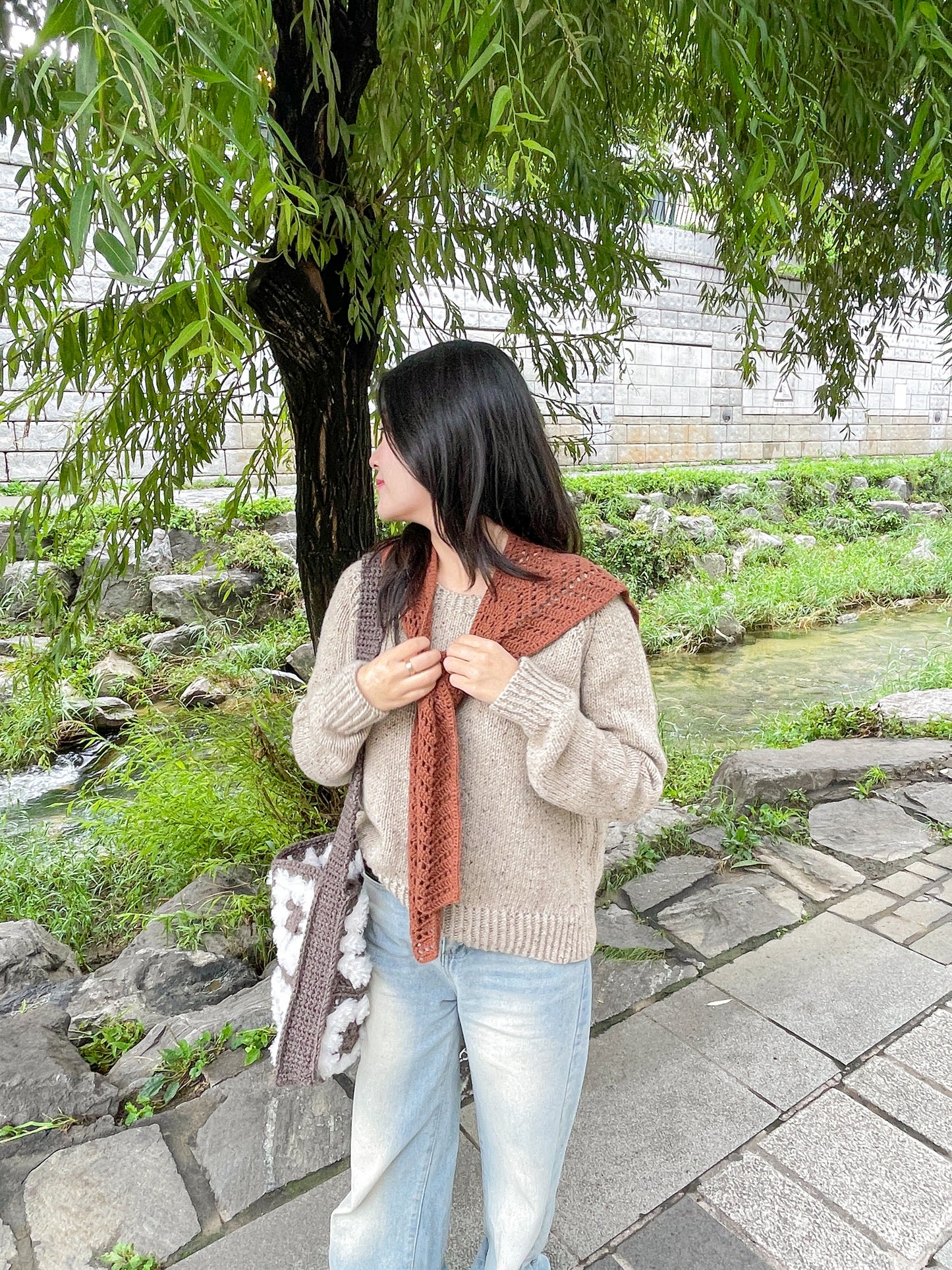 オータムショール編み図 - JAPANESE ver.