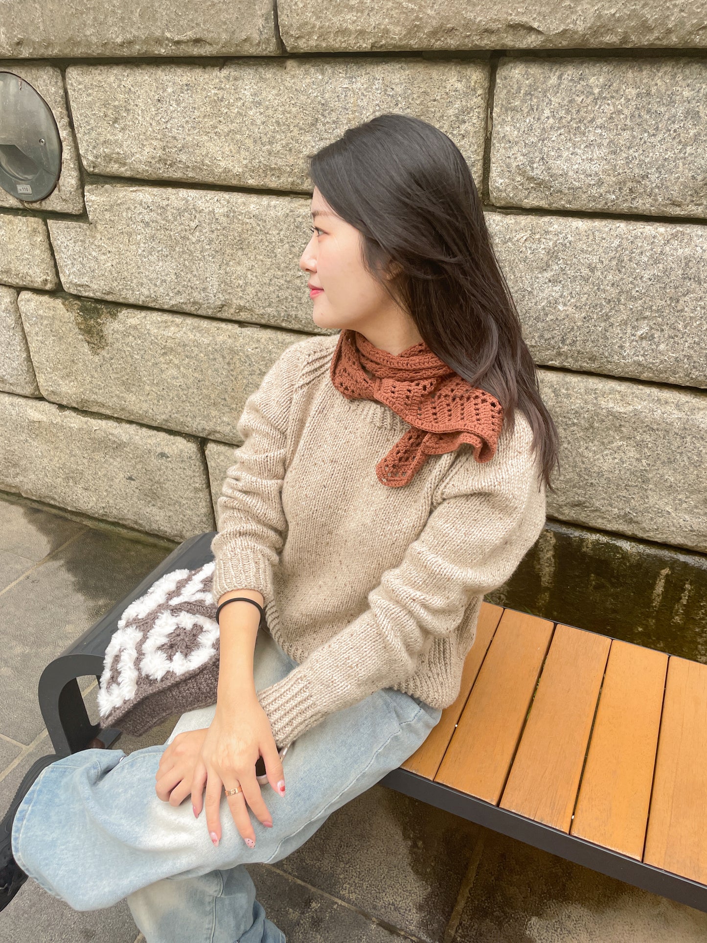 オータムショール編み図 - JAPANESE ver.