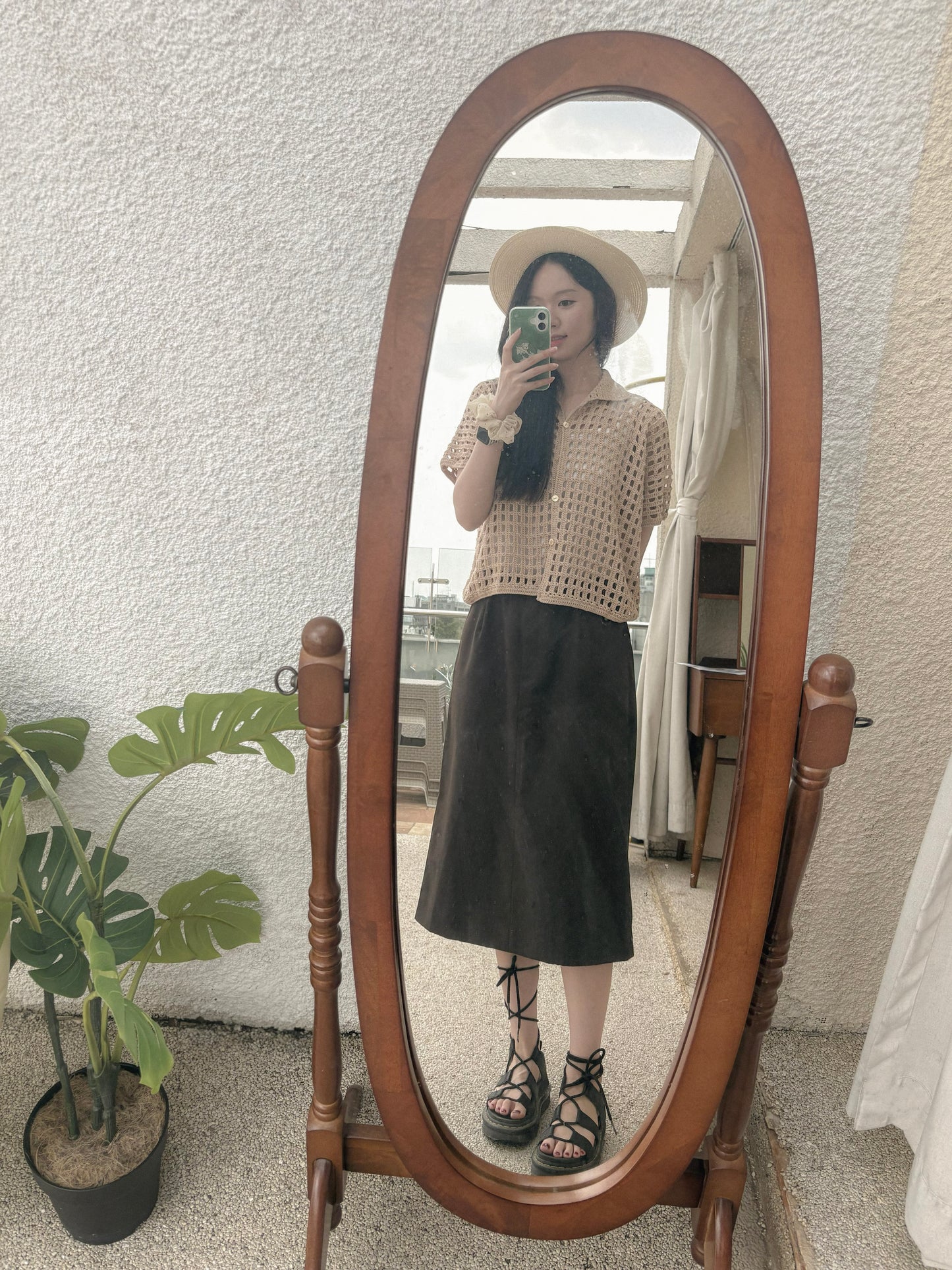 DIY パッケージ | シャブリチェック ネットポケットバッグ