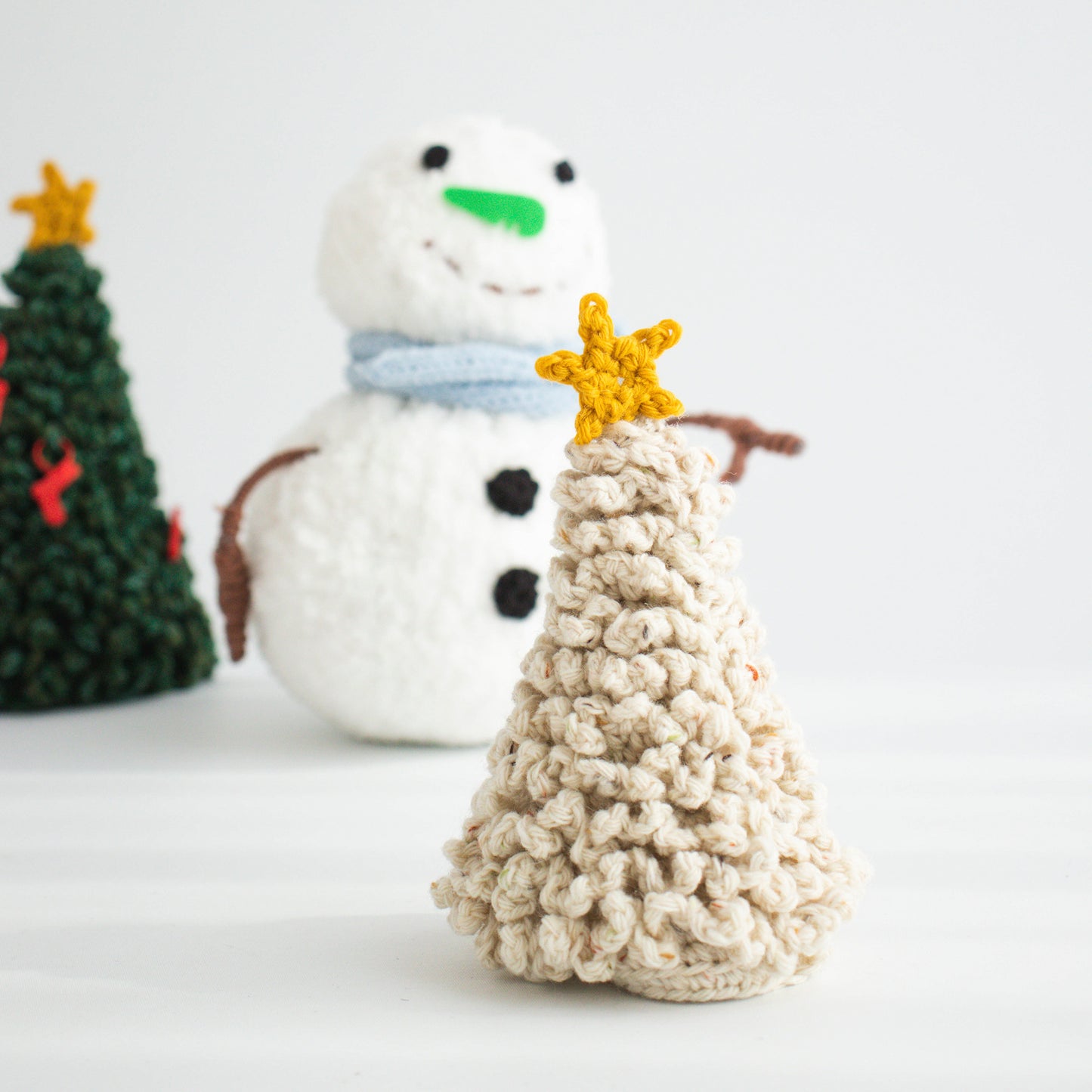 Lambs Wool Mini Christmas Tree | Pattern ONLY
