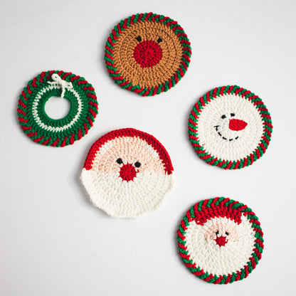 Happy Merry Tea Coaster | Pattern ONLY