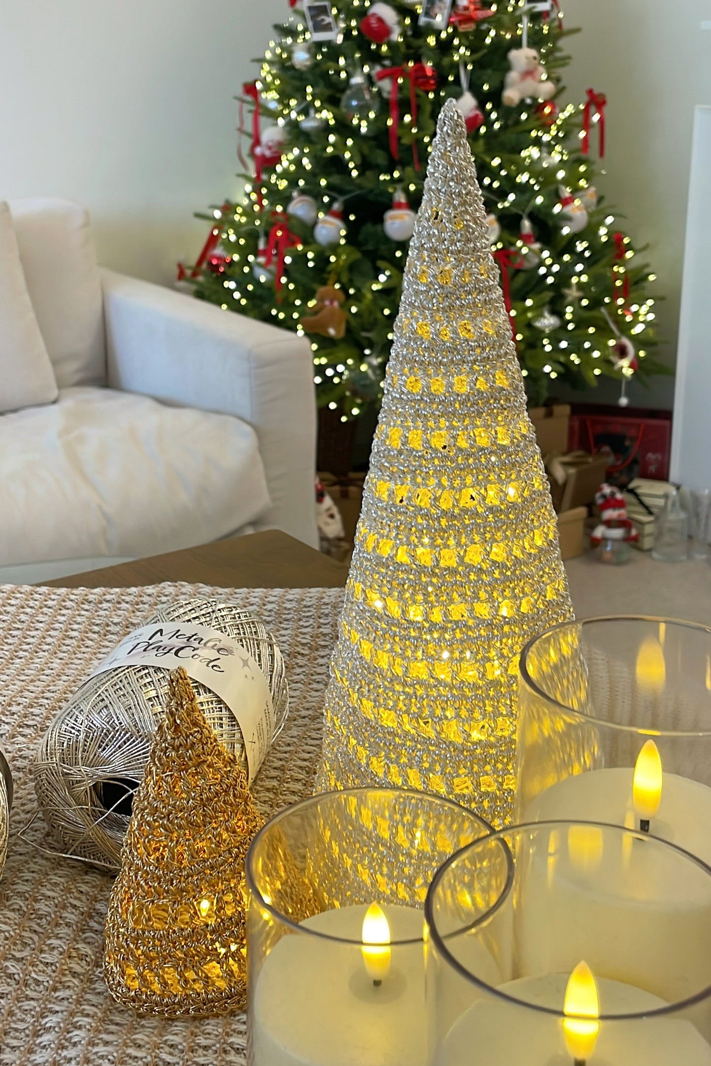 Metallic Playcode Tree | Pattern ONLY