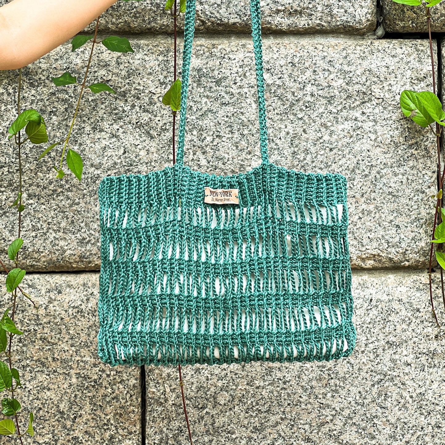 Lire Square Net Bag | Pattern ONLY