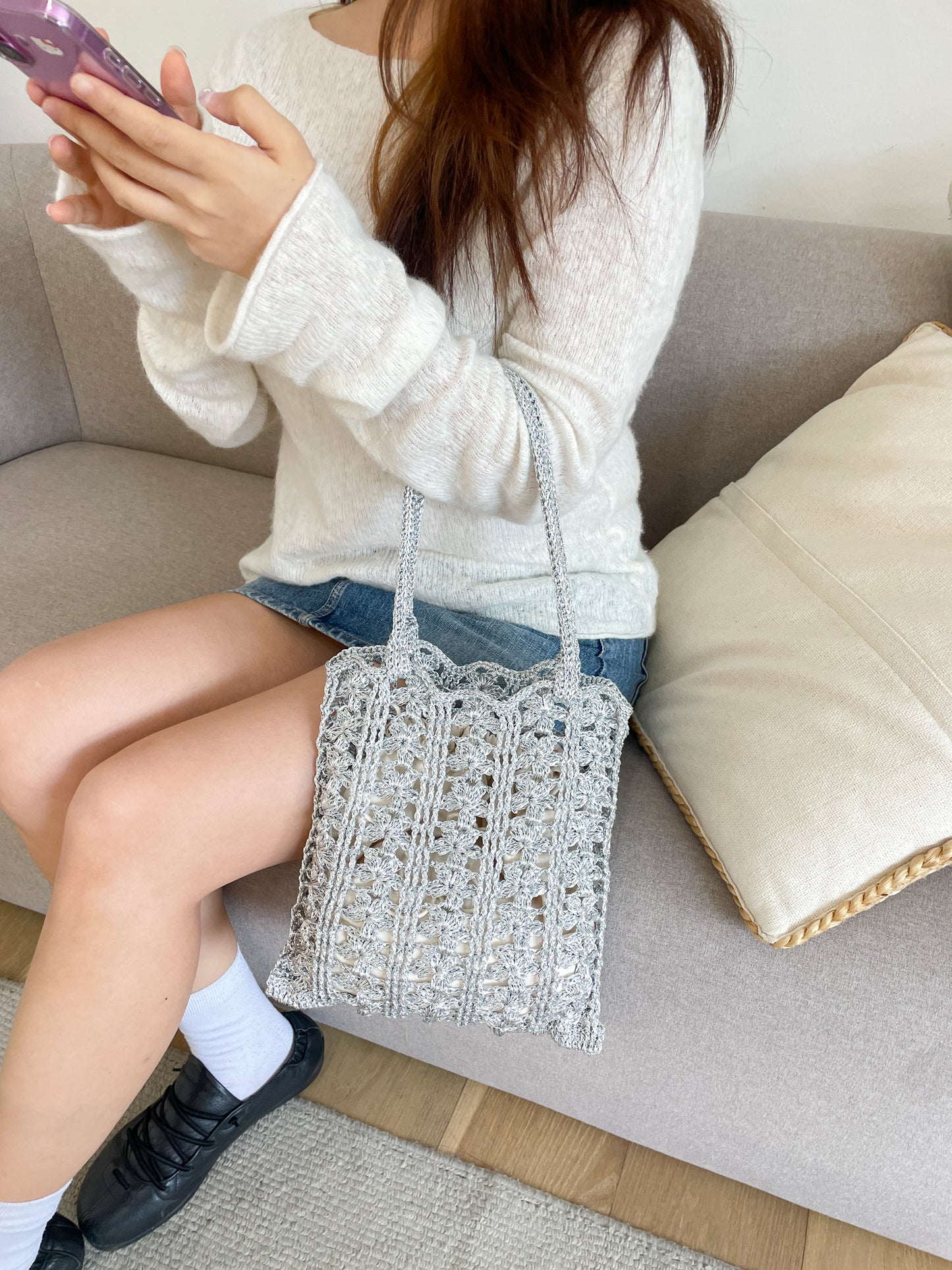 DIY Package | Metallic Play Code Flower Bag(Basic Colors)