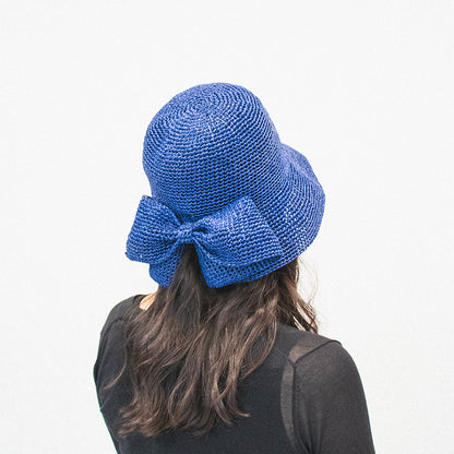 Lattan Romantic Bow Hat | Pattern ONLY