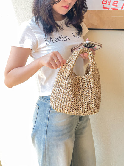 DIY Package | Metallic Play Code Bagel Bag (NEW colors)
