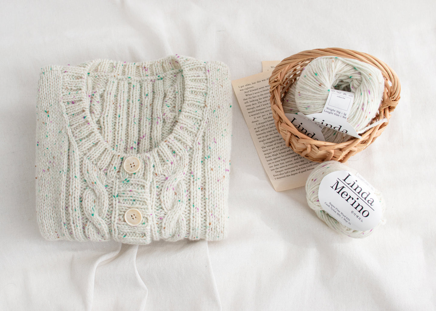 DIY パッケージ | シャブリチェック ネットポケットバッグ