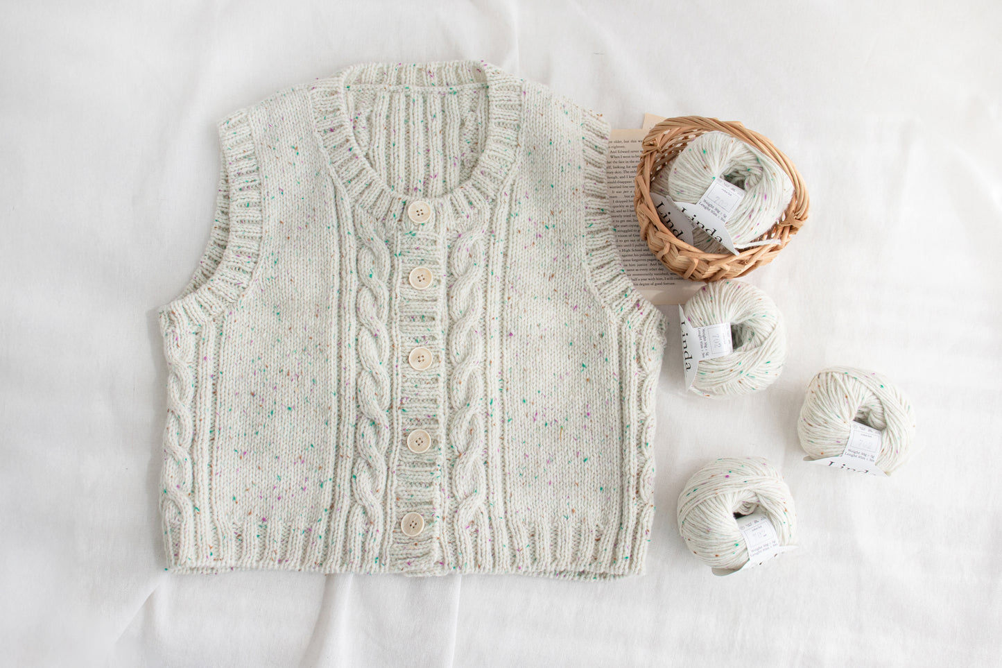 Linda Piano Vest | Pattern ONLY