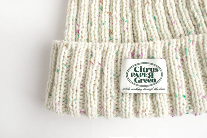 Linda Merino Classic Beanie| Pattern ONLY