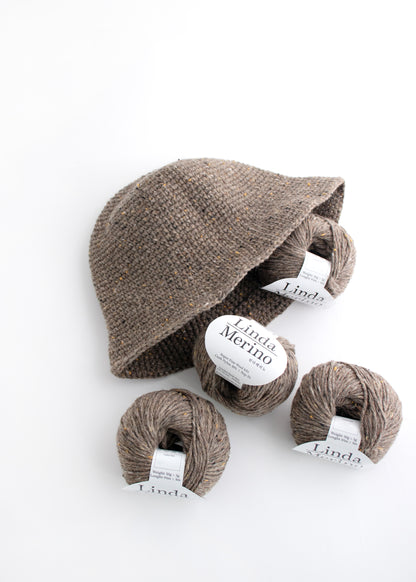 Linda Merino Bucket Hat | Pattern ONLY