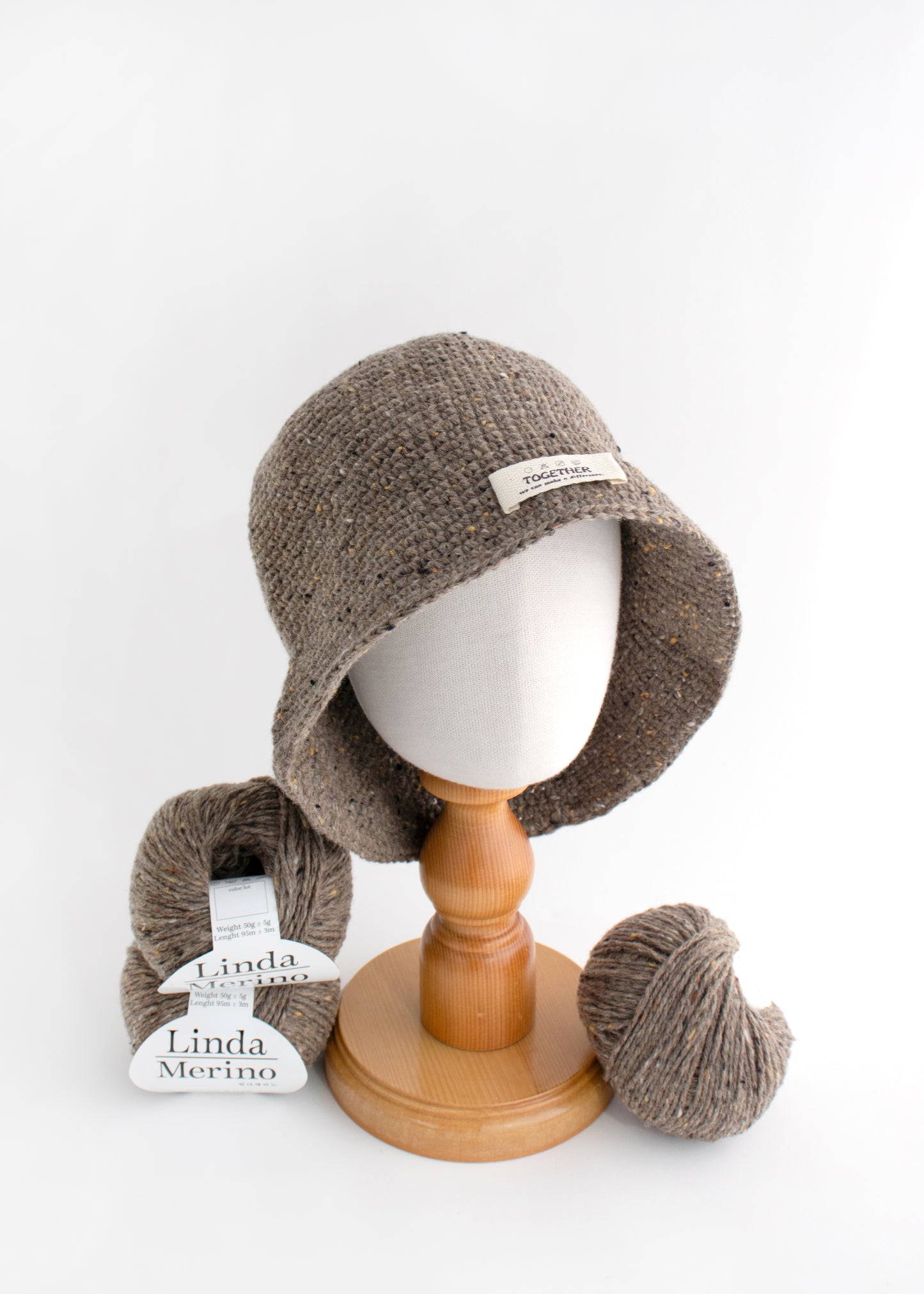 Linda Merino Bucket Hat | Pattern ONLY