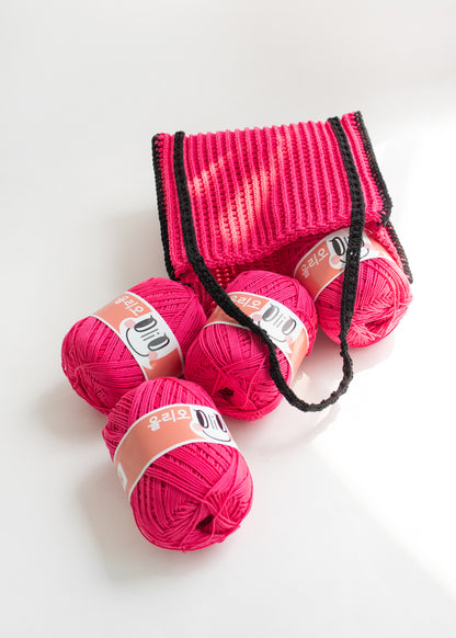 DIY パッケージ | シャブリチェック ネットポケットバッグ