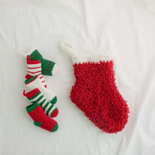 Nuvole Big Socks Ornament | Pattern ONLY