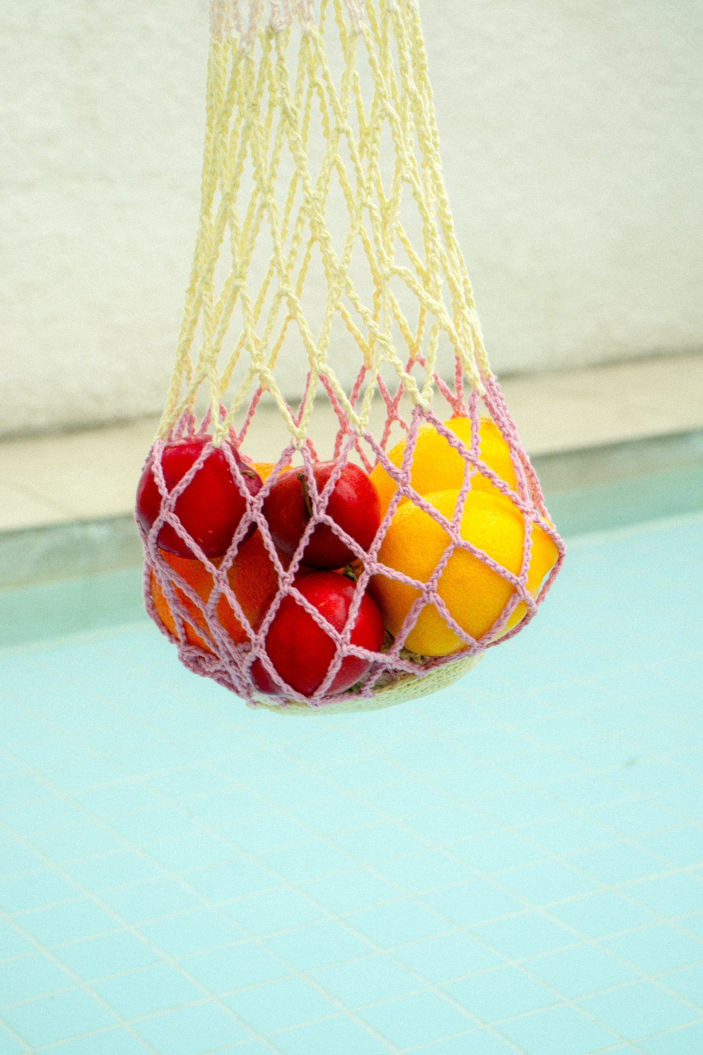 DIY パッケージ | シャブリチェック ネットポケットバッグ