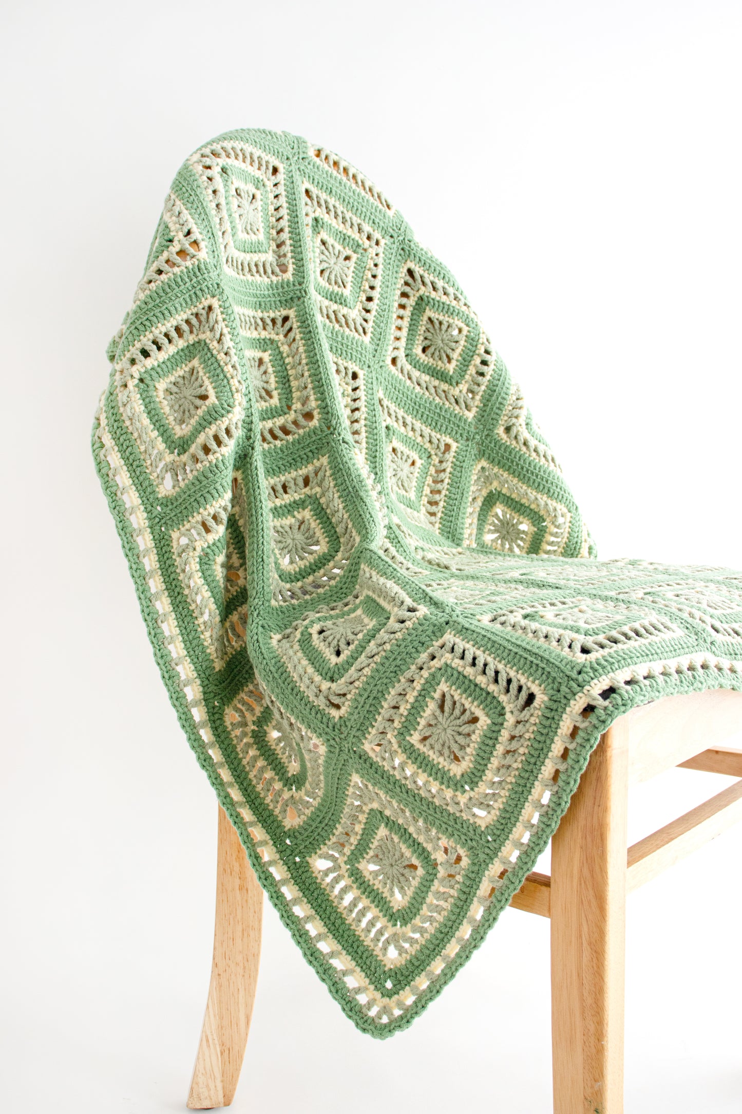 ソムブランフォレストブランケット編み図 - JAPANESE ver.