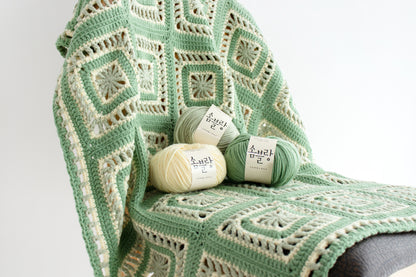 ソムブランフォレストブランケット編み図 - JAPANESE ver.