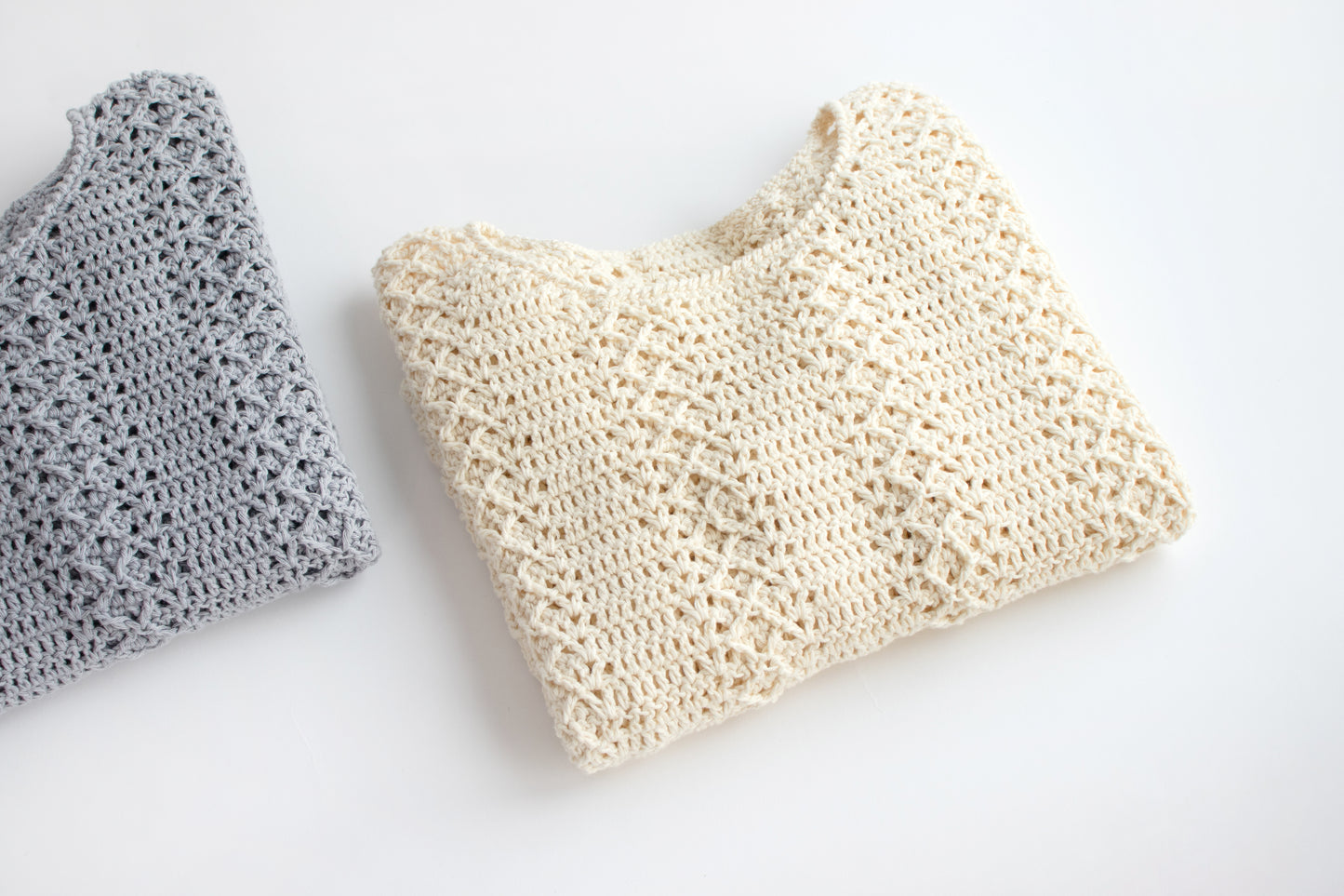 Cotton Cream Mori Sweater | Pattern ONLY