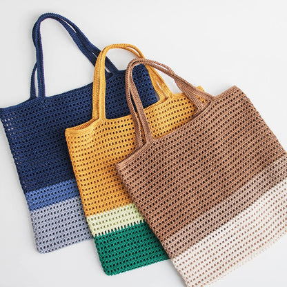 Muse 3colors Crochet Eco Bag | Pattern ONLY