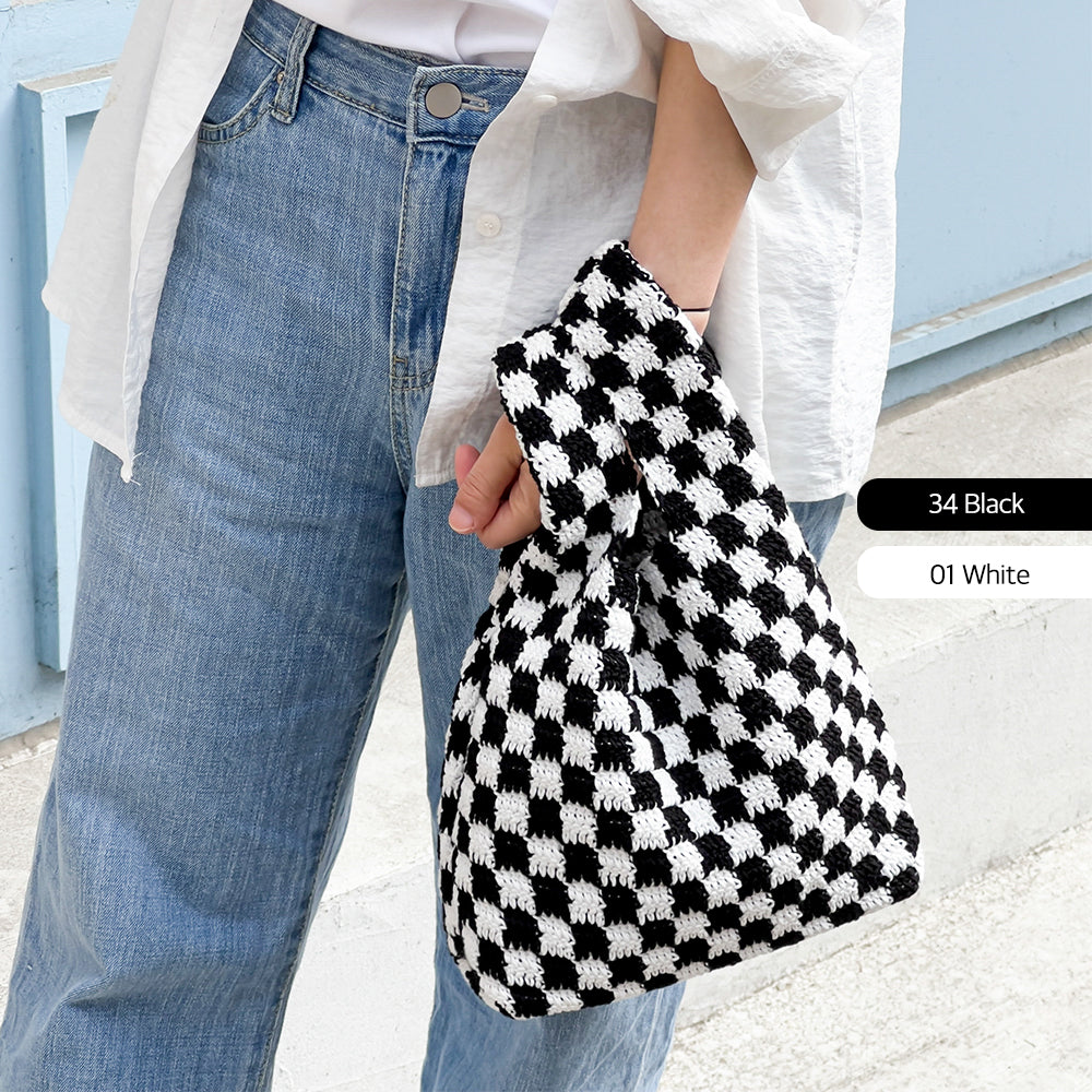 DIY Package | Any Cotton Check Tote Bag