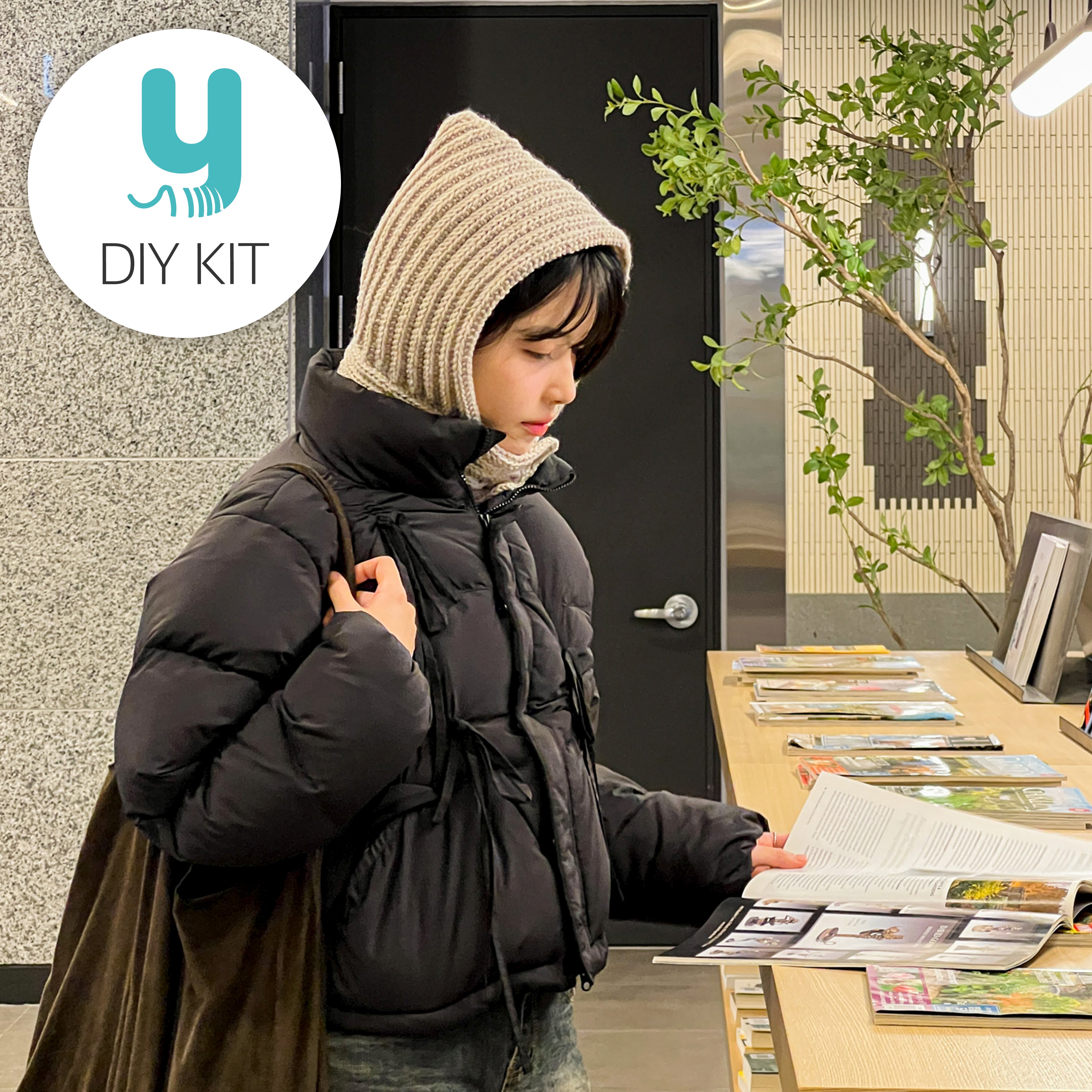 Gl2 Mask DIY Package | Two Button Balaclava โ Yarn-a