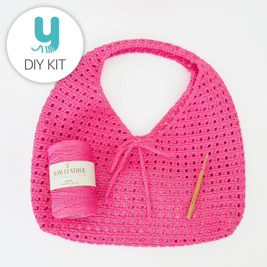 DIY Package | Slim Leather Ribbon Big Bag