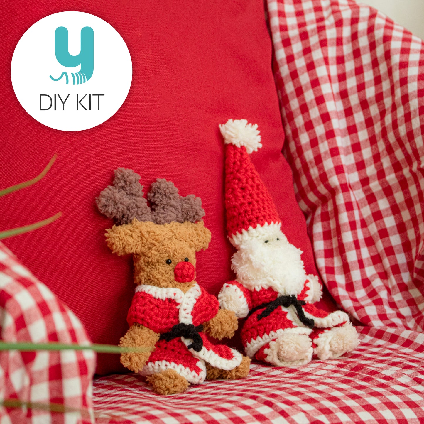 DIY Package | Santa and Rudolph Set