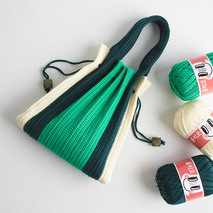 Olio Pleated Bag | Pattern ONLY
