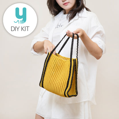 DIY パッケージ | シャブリチェック ネットポケットバッグ