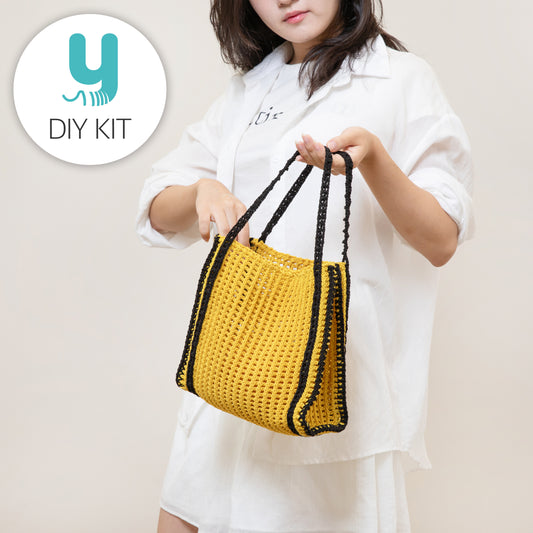 DIY パッケージ | シャブリチェック ネットポケットバッグ