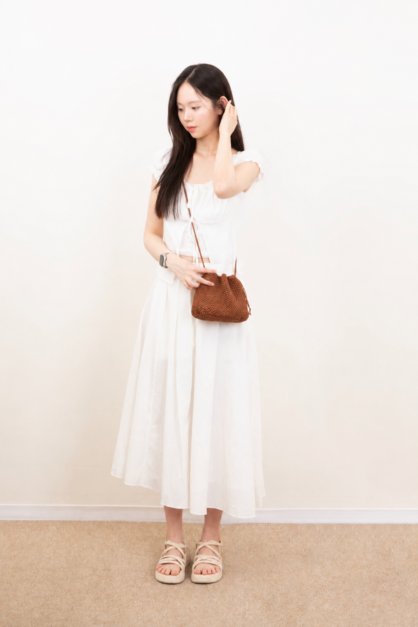 DIY Package | Slim Leather Dumpling Pouch