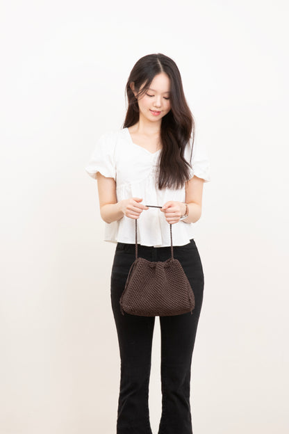 Slim Leather Dumpling Pouch | Pattern ONLY