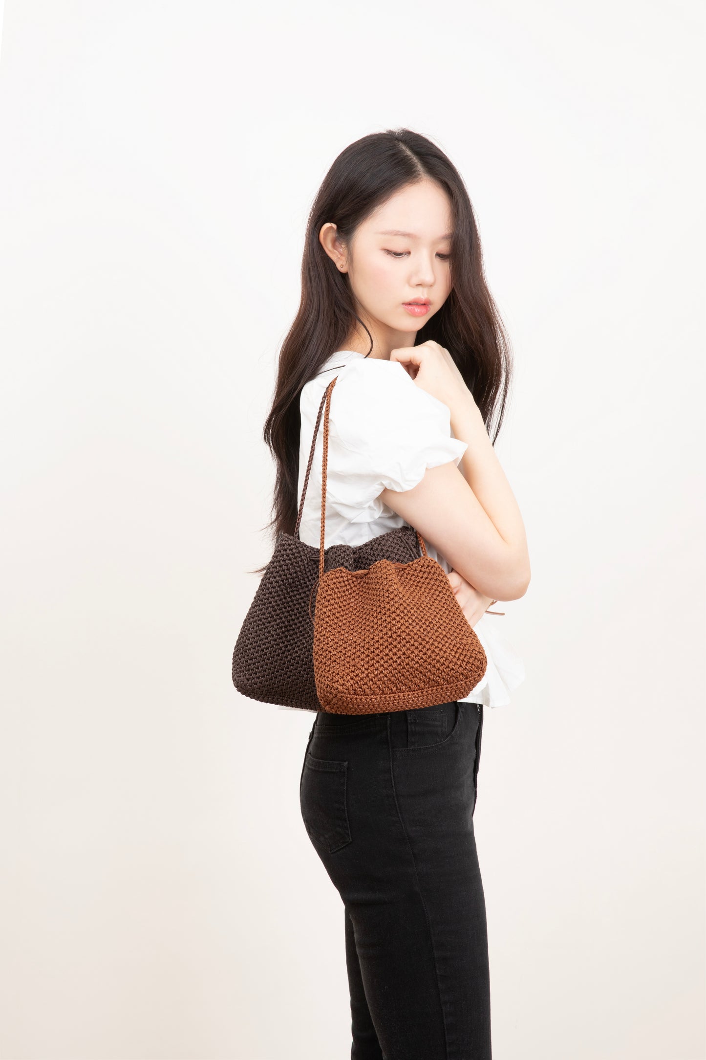DIY Package | Slim Leather Dumpling Pouch