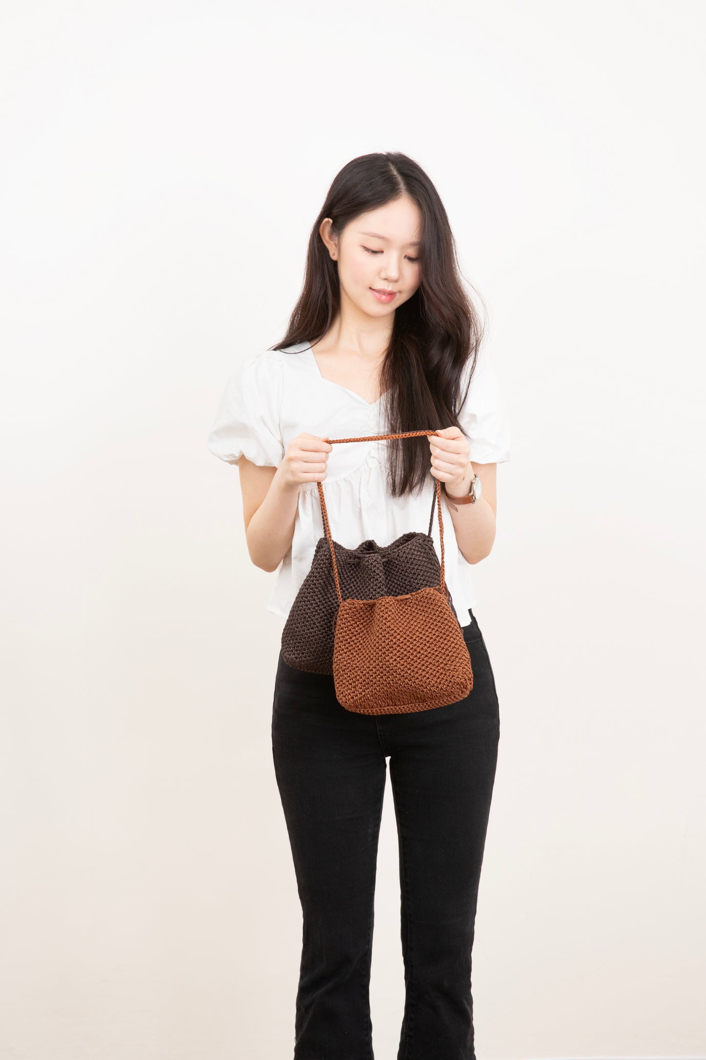 DIY Package | Slim Leather Dumpling Pouch